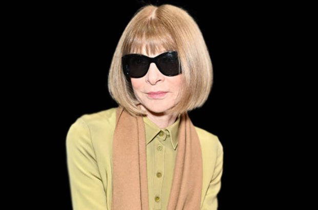 Anna Wintour receiving Companion of Honour award