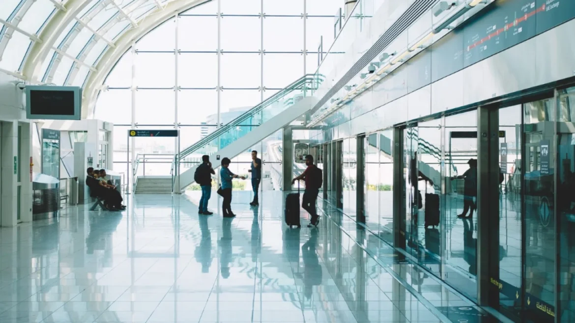 Manchester Airport police clash