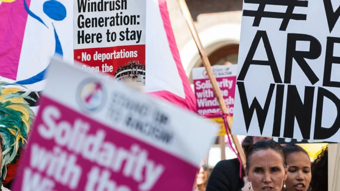Windrush protest for justice