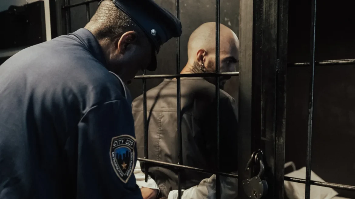 Overcrowded prison cells