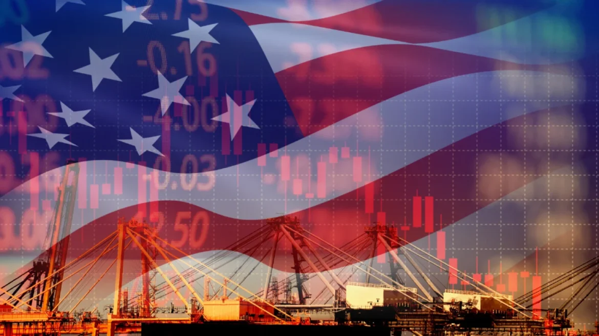 Global-Economic-Risk-Soars-as-Trumps-Trade-War-Triggers-Worldwide-Market-Turmoil US economy trade