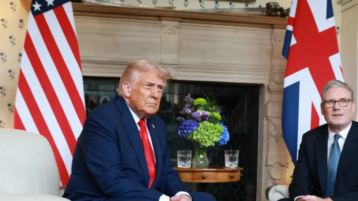 Starmer Trump press conference